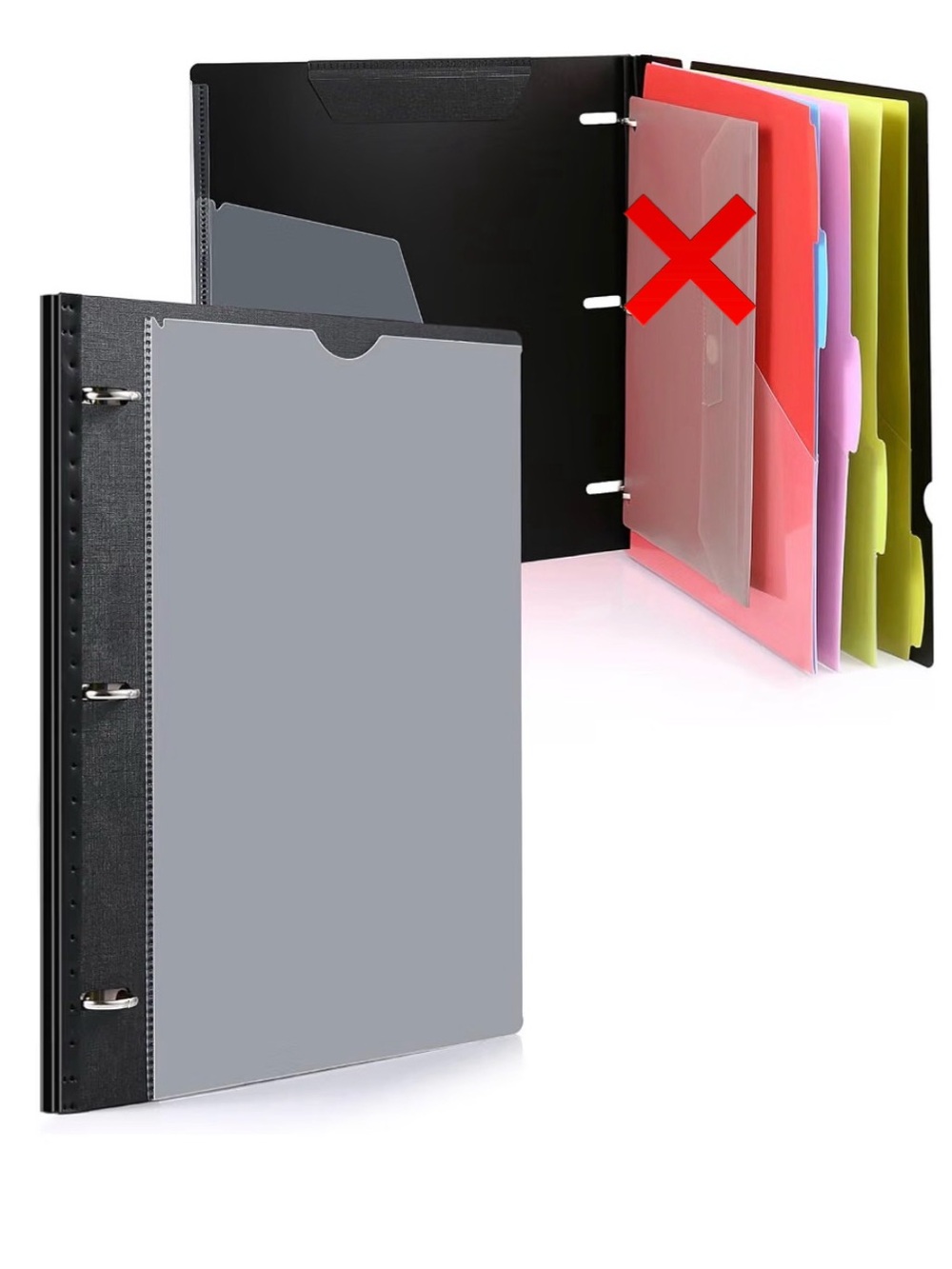 Telescoping Project Organizer, 1 Inch 3 Ring Binder